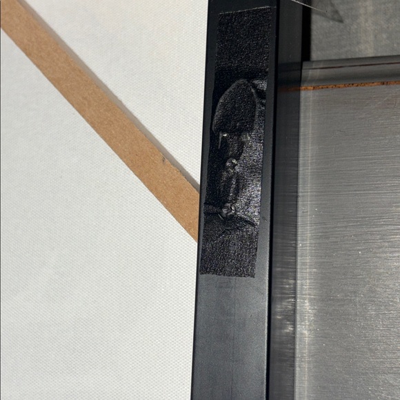 Adorable Audrey Hepburn and louis V Wall Art! Black Fame around canvas- 23 x 16 - Picture 8 of 17